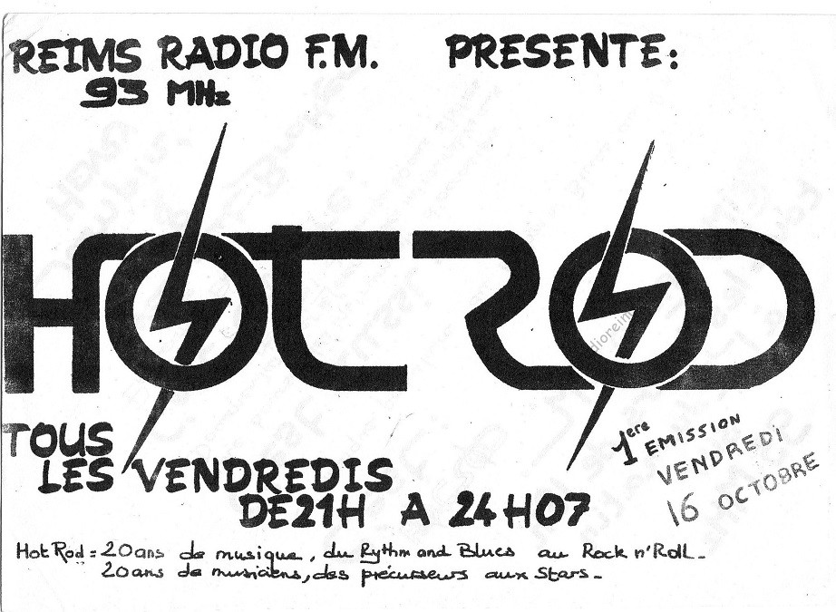 Hot Rod, la plus vieille émission de la bande FM rémoise (doc : captain midnight)