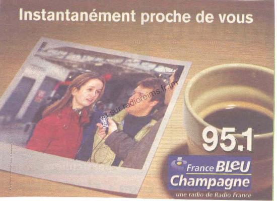 Pub France Bleu Champagne