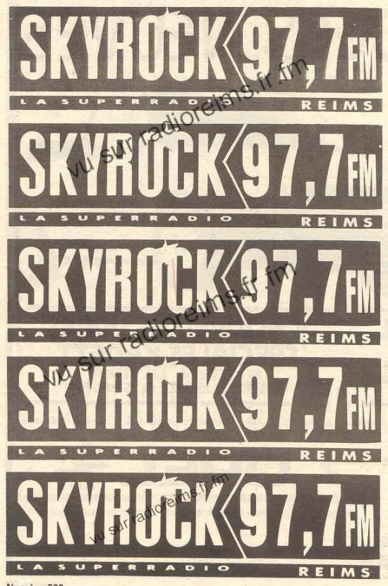 Logos Skyrock 97.7