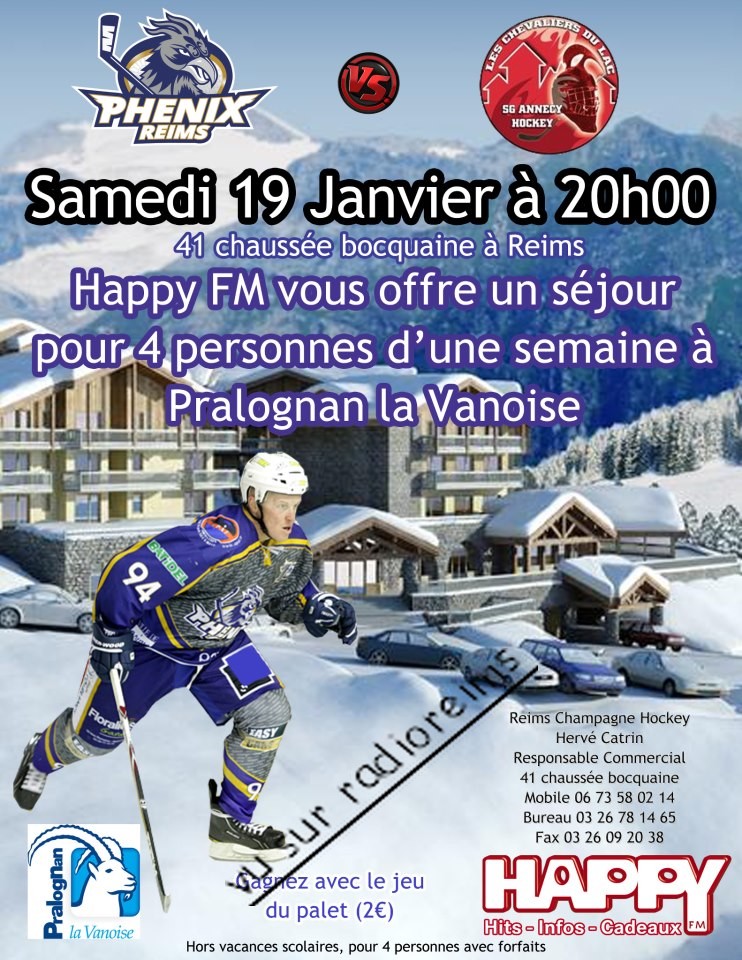 Jeu hockey Happy FM 2013