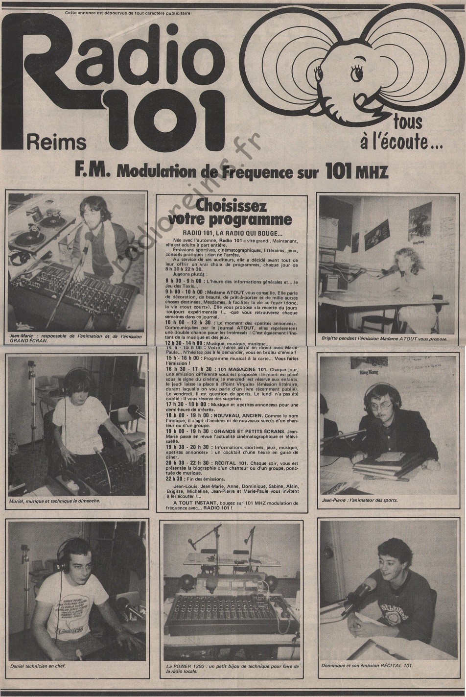 Radio 101 programmes (1)