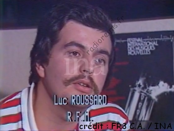 Reims Radio FM Luc Roussard fin septembre 1981 FR3 CA