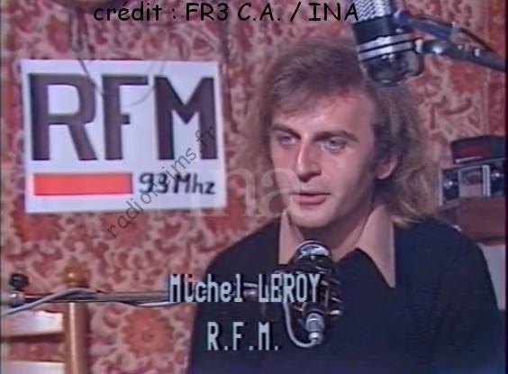 Reims Radio FM Michel Leroy fin septembre 1981 FR3 CA