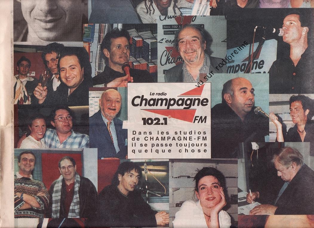 Stars sur Champagne FM en 2000