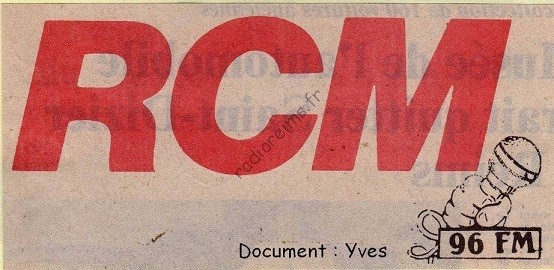 RCM logo juillet 1984