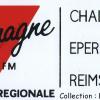 Autocollant Champagne FM région