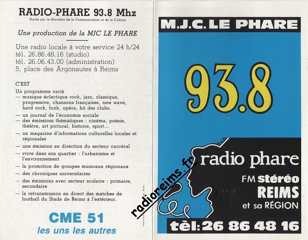 Grille Radio Phare 86 87 part 1 