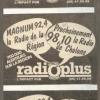 Plusieurs pubs de Radio Plus