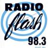 Autocollant Radio Flash avec la fréquence