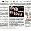 Happy et la campagne des municipales 2008
