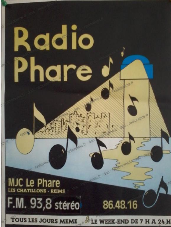 1ère affiche Radio Phare