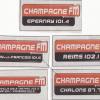 Pubs Champ FM sur l'Union 2012