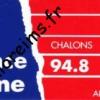 Autocollant Radio France Champagne rectangle